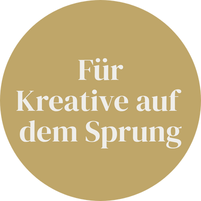 Für Kreative auf dem Sprung Für Kreative auf dem Sprung